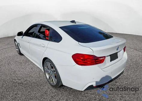 2017 BMW 440I Gran Coupe from USA, damaged, VIN WBA4E3C54HG187089